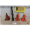 Image 1 : 2 Jack Stands, Trailer Lift Jack, Hydraulic Jack