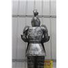 Image 7 : 5' Tall Metal Knight Decor