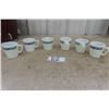 Image 1 : Set of 6 Pyrex Coffee Mugs