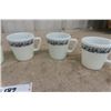 Image 2 : Set of 6 Pyrex Coffee Mugs