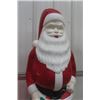 Image 5 : Santa Clause Blow Mold 43" Tall + Pumpkin Blow Mold - Cracked Nose 24" Tall 
