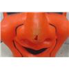 Image 7 : Santa Clause Blow Mold 43" Tall + Pumpkin Blow Mold - Cracked Nose 24" Tall 