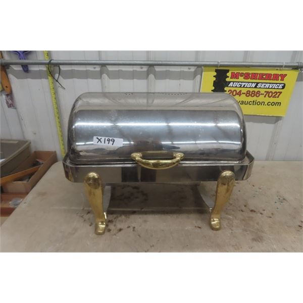 Heavy Duty Stainless Steel Buffet Servers 17" x 17" x 24"