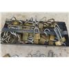 Image 6 : Approximately 50 Brass Micota Pad Locks - 3 Different Sizes - Each Size Keyed the Same