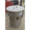 Image 2 : Very Large Heavy Duty Stainless Steel Mess/ Camp Cooking Pot - 20" W by 29" Tall -.....make a Looott