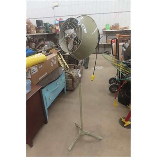 Electrohome Floor Standing Fan 12" Blade with Adjustable Height 55" to 80" 