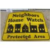 Image 2 : 3 Vintage Traffic Signs ; Maximum 60, No Heavy Trucks, Neighbourhood Watch - Largest 24" x 29.5"