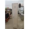 Image 1 : Metal Single Door Locker - Spot #1  15" w by 18" d + 72" tall 