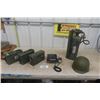 Image 1 : Decontamination Apparatus, Whelen CB ( Outcord), 3 Electrical Boxes, Plastic Practise Helmet