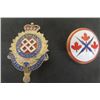 Image 7 : Hudson's Bay 30th Anniversary Commemorative Coin, Military Pins