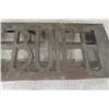 Image 7 : Canadian Military Plate, Old Bell ( works), Burke Built Cast Iron Plate