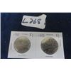 Image 1 :  (2) Canada 1 Dollar Coins; both 1983