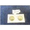 Image 1 :  (2) Canada 1 Dollar Coins; Winnipeg 100 1874 - 1974