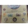Image 3 : Canadian World War II Collection of Stamps + Coins - Framed Up 