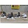 Image 1 : Skates for the Entire Family! - Sz 2, 8 + 10 Hockey Skates & Sz 4 Figure Skates