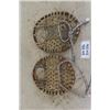 Image 1 : Pair of Bear Paw Snow Shoes 12" x 15"