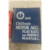 Image 4 : Assorted Service Manuals - 1955 + 1962 Chilton's Manuals, 1950 Pontiac, 1938 Chrysler Truck