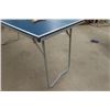 Image 2 : Portable Mini Ping Pong Table with Net + Accessories 27" t by 59" l by 26" w