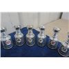 Image 5 : Vintage Labatt's Blue Mini Stanely Cup Promo Lot Near Set ( 28 Different Teams) 4" Tall