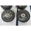Image 7 : Winnipeg Jets Lot: 4 Autographed  Teemu Selanne Cards, Conner Hellebuyck Autographed Puck, Josh Morr