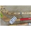 Image 6 : Vintage 1980's Winnipeg Jets Dave Babych Game Stick + Rare Igor Ulanov Russian Made Stick & Team Sig