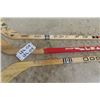 Image 7 : Vintage 1980's Winnipeg Jets Dave Babych Game Stick + Rare Igor Ulanov Russian Made Stick & Team Sig