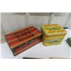 Image 3 : Vintage Cigarette Tin Lot: Players , Puritan, Lucky Strike, Sweet Caporal, Oceanic, Houdes
