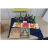 Image 1 : Vintage Soft Drink Bottles: Orange Crush, 7Up, Zero, Promo Drewry's Promo Books, Coke Carton