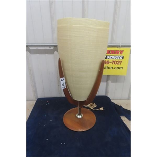 Mid Century Table Lamp 24" Tall