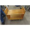 Image 3 : Vintage Library Book Cart 16"×28"×30"