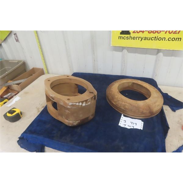 Vintage Wooden Manufacturer Hat Forms/ Moulds