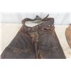 Image 2 : 2 Pairs of Vintage Leather Chaps: Adult + Junior