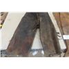 Image 3 : 2 Pairs of Vintage Leather Chaps: Adult + Junior
