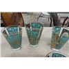 Image 6 : Assorted Mid Century Printed Glasses