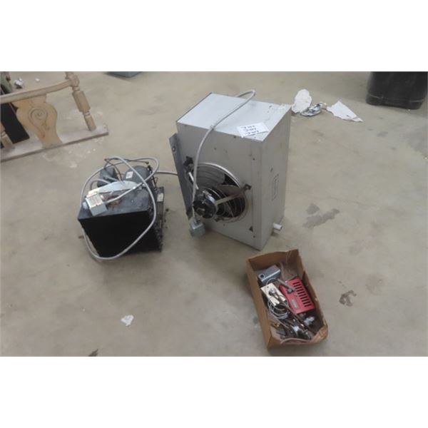 2 Walk in Cooler Condensors + Assorted Parts