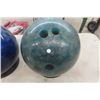 Image 2 : (3) 10 Pin Bowling Balls, Framed Bowling Ball Advertising  Bowling Trophy
