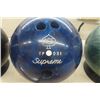 Image 3 : (3) 10 Pin Bowling Balls, Framed Bowling Ball Advertising  Bowling Trophy