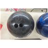 Image 4 : (3) 10 Pin Bowling Balls, Framed Bowling Ball Advertising  Bowling Trophy