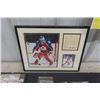Image 7 : Hockey Stamps - Canada- NHL All Stars, Montreal Canadians Motion, Brian Hayward Dollar, Framed Patri