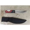 Image 3 : 4 Assorted New Hunting Knives - up to 7" Blade with Holders