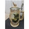 Image 2 : 4 Different Wolf Themed Tankards- 2 are Avon 