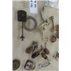 Image 4 : Assorted Boat Hardware: Peterborough Handle, Caster Wheels, Handles, Brass Letters 'Q'