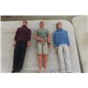 Image 2 : 4 Male Action Figures/ Dolls + Accessories 