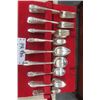 Image 2 : 108 pcs Rodgers Silverplate ' 1st Love ' Cutlery Set in Wooden Chest