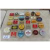 Image 1 : 28 Assorted Cigarette + Tobacco Tins: Four Square, Benson + Hedges, Flying Dutchman 