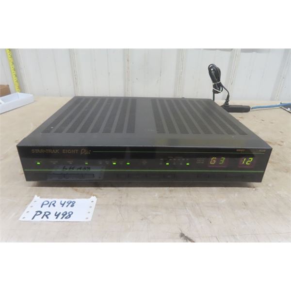 Star Trak Eight Plus Videocipher II Plus Descrambler Equipment