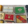 Image 2 : 21 Assorted Cigarette + Tobacco Tins: Craven, Star, Gold Flake, Plus more