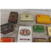 Image 4 : 21 Assorted Cigarette + Tobacco Tins: Craven, Star, Gold Flake, Plus more
