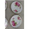 Image 2 : 10 pcs Royal Albert ' American Beauty ' : 6 Salad Plates, Creamer., plus more 