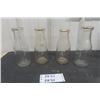 Image 1 : 4 Vintage Embossed Milk Bottles: Co-op, City Dairy, Edmonton City Dairy, CDP